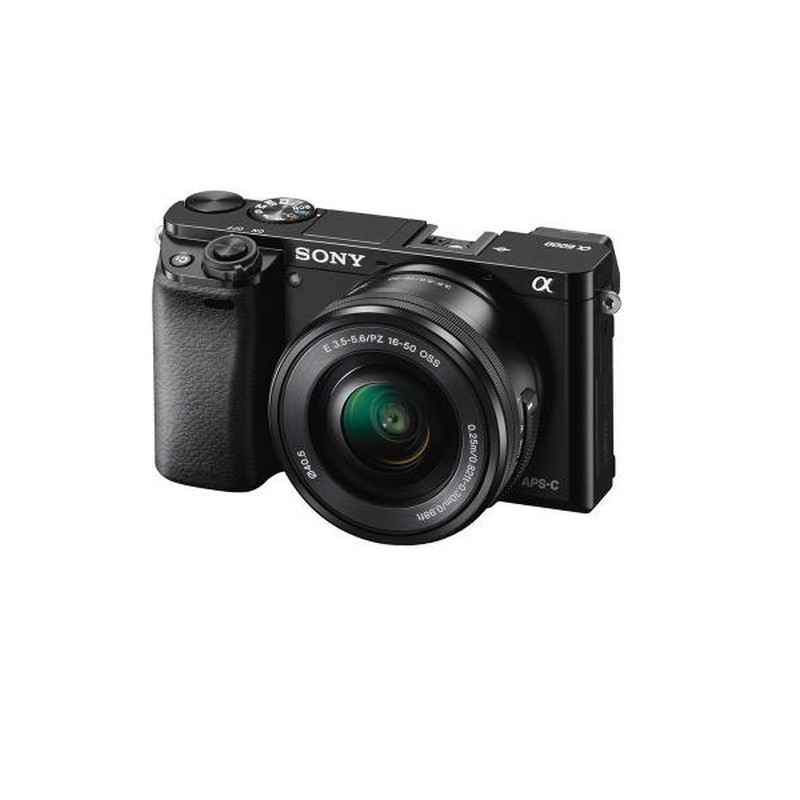 索尼（SONY）Alpha 6000L APS-C微单数码相机标准套装黑色约2430万有效